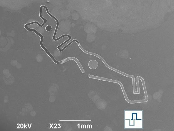 Przykład zastosowania impulsowej obróbki elektrochemicznej (ECMTEC, Niemcy).