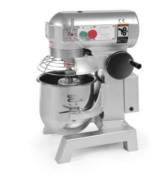 stosowania w gastronomii i przetwórstwie artykułów żywnościowych Wykonana z odlewów aluminiowych oraz stali nierdzewnej Popychacz główny z ergonomicznym uchwytem Popychacz mały wykonany z tworzywa o