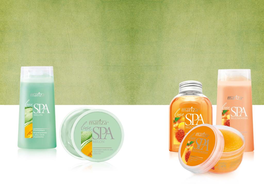 LINIA SPA Produkty do pielęgnacji ciała linii Spa, dzięki bogatym formułom, doskonale nawilżają i odżywiają skórę.