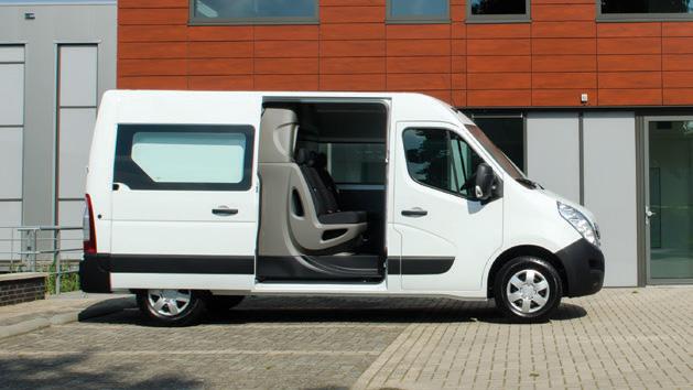 Renault Master kabina podwójna