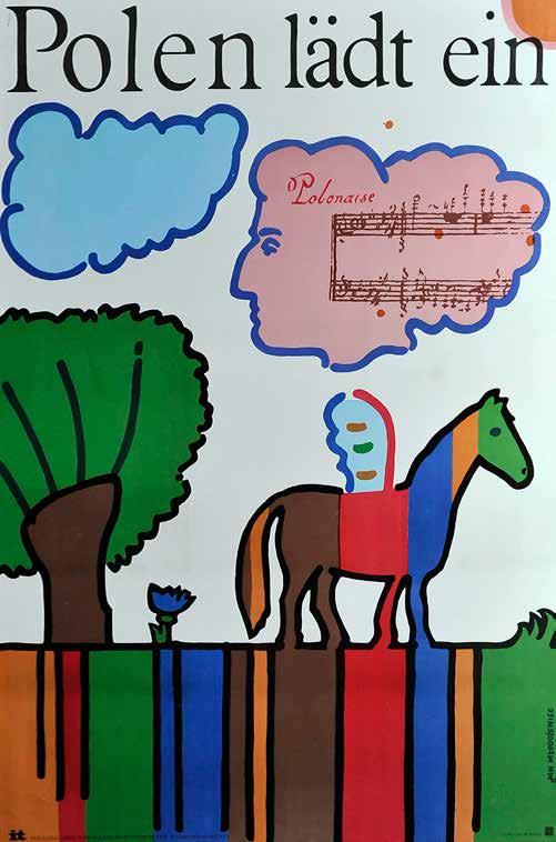 43 41. Plakat: Polen landt ein proj.