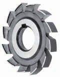 1890 B G Frezy tarczowe do rowków na kliny, ostrza zataczane Slotting milling cutters, relieved teeth Nutenfräser, geradeverzahnt hinterdreht Фрезы дисковые шпoнoчные зaтылoвaнные зубья 1890 B Z=12