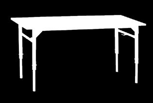 owalna 30x15 mm ceownik 40 i 35 mm Wymiary blatu: 1 os.: 700x500 mm, 2 os.