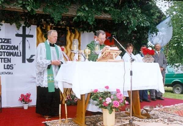 Dożynki (zdjęcie z kroniki).