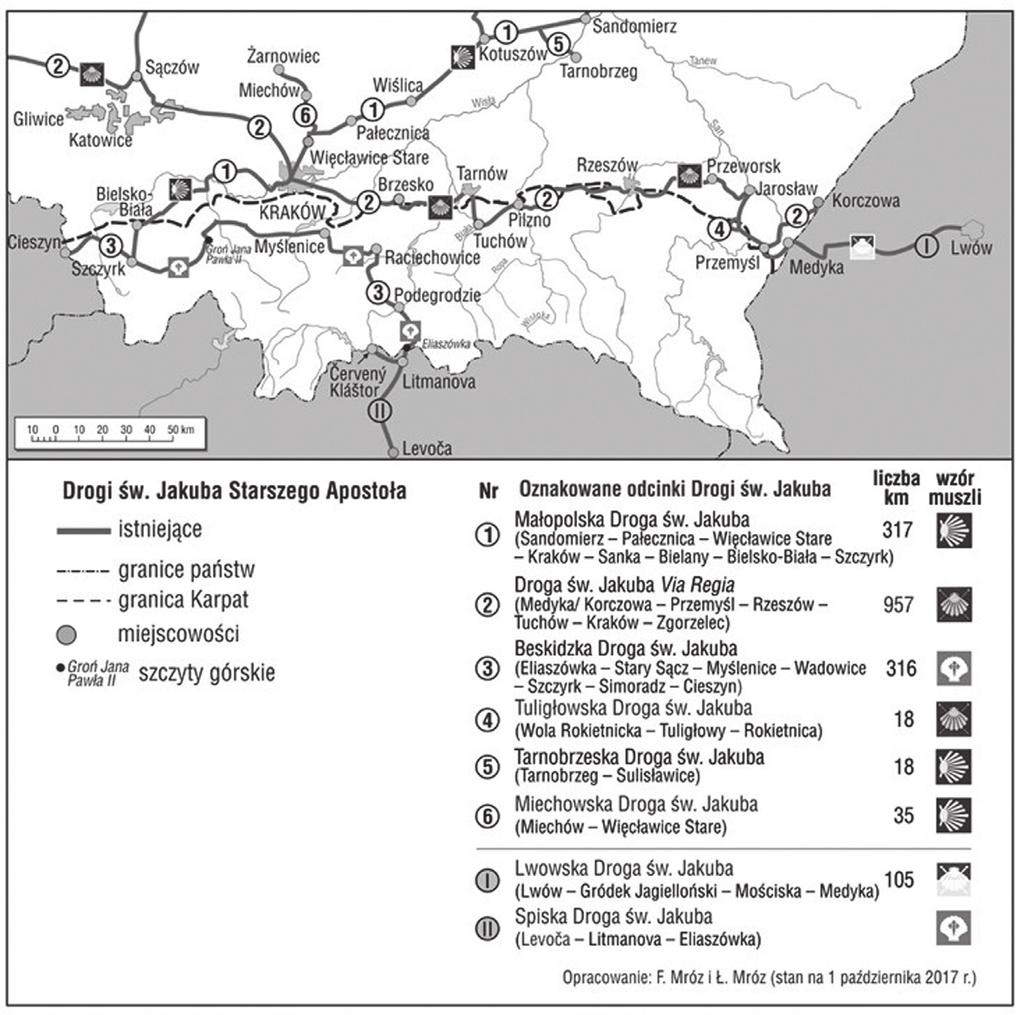 Turystyka religijna jako czynnik rozwoju Karpat Polskich Makowie Podhalańskim, Jordanowie, Ludźmierzu i na Krzeptówkach w Zakopanem [Mróz 2014, s. 107]. W 2010 r.