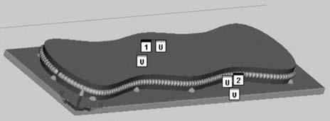 4.1. AKWIZYCJA DANYCH POMIAROWYCH Pomary przeprowadzono na WMP GLOBAL Performance z głowcą SP25M (oprogramowane PC DMIS, MPE E =1,5+L/333 µm). Zastosowano trzpeń pomarowy 20 mm z końcówką d = 2 mm.