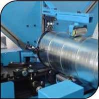 OKRĄGŁE KANAŁY WENTYLACYJNE Elementy kanałów wentylacyjnych produkowane są na profesjonalnych maszynach firmy SPIRO.