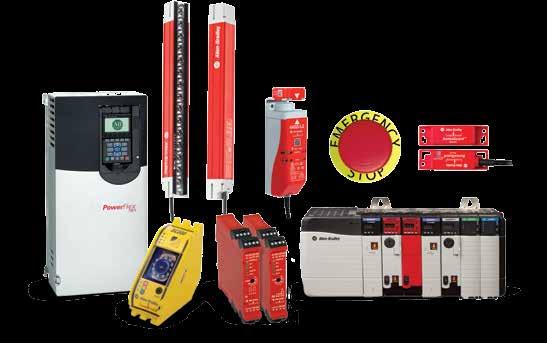 3 filary wsparcia w zakresie wymagań bezpieczeństwa Odpowiednie produkty Rockwell Automation posiada najszerszą na rynku ofertę rozwiązań bezpieczeństwa maszyn i może dostarczyć wszystkie trzy