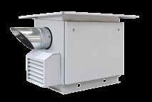 kcesoria do central omekt, VERSO Standard i RHP kcesoria do zewnętrznego montażu central zięki grubej izolacji cieplnej i łatwemu montażowi centrale wentylacyjne domekt mogą być montowane na zewnątrz