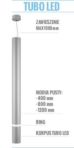 TUBO LED nowy produkt w ofercie PXF Lighting TUBO LED to zwieszana oprawa oświetleniowa o nowoczesnym kształcie.