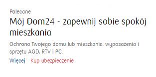 V. OPISY PRODUKTÓW I KREACJI MARKETINGOWYCH* PRZEJDŹ DO KREACJA Value proposition OPIS Ubezpieczenie domu/mieszkania (albo stałych elementów) lub ubezpieczenie ruchomości domowych na wypadek ich