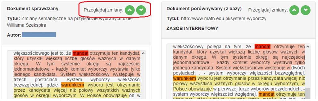 Rys. 5. OSA - wynik porównania pracy z zasobami Internetu 6.