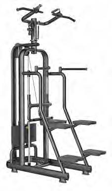 użytkowania pull-up / dip equipment with optional weight support for gradual introduction to the body s own weight padded leg