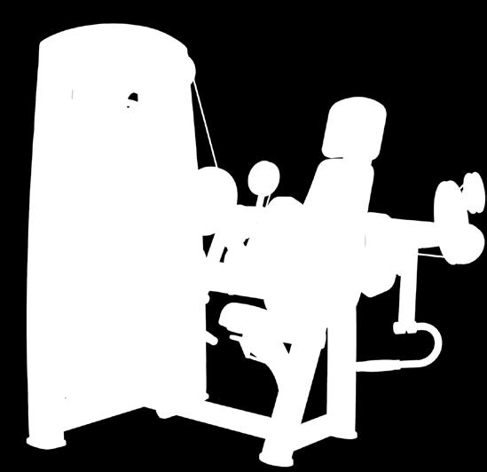 izolowanych an angled surface for the upper arm brings the elbow into the axis of rotation independent arm movements for more variety pivoting handles and seat height
