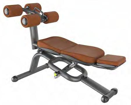 ADJUSTABLE DECLINE/ABDOMINAL BENCH SINGLE CABLE MACHINE ławka przeznaczona do treningu mięśni