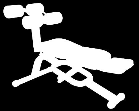 ab trainer with different adjustment angles, wheels for mobility A815 144 x 65,7 x 85,2 40 1049