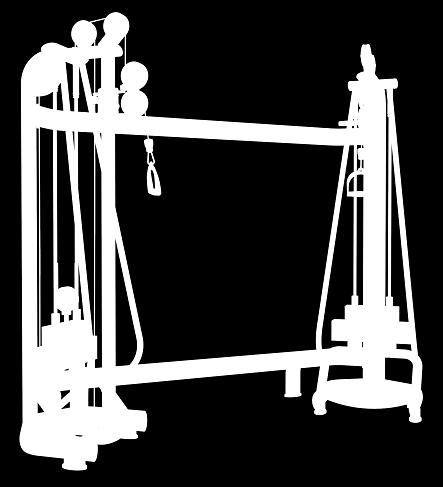 the cable pulley can be fixed in various height positions A826 265 x 112 x 239 50 x 2 485 4599 367,92 137,97 uniwersalne