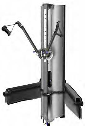 dumbbells storage recesses