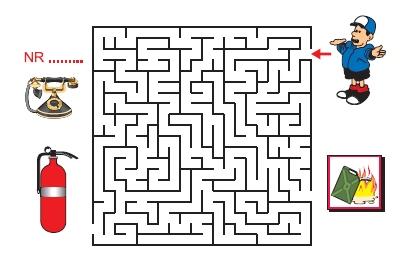 MODUŁ I Ćwiczenie 4 Janek zauważył pożar w garażu.