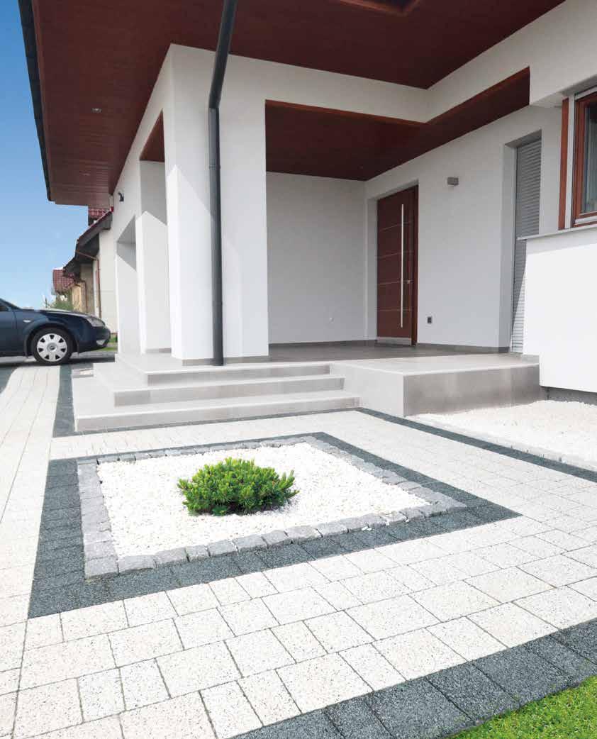 NOWOCZESNA I NIEBANALNA Lastra to świetny wybór dla nawierzchni wokół posesji w