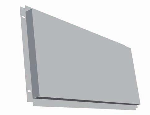 DEKCASSETTE STANDARD Kasetony elewacyjne RoZMiARy KASEToNóW (mm)