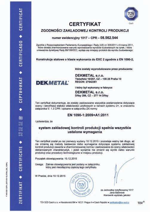 DEKLARACjA WłAśCiWośCi