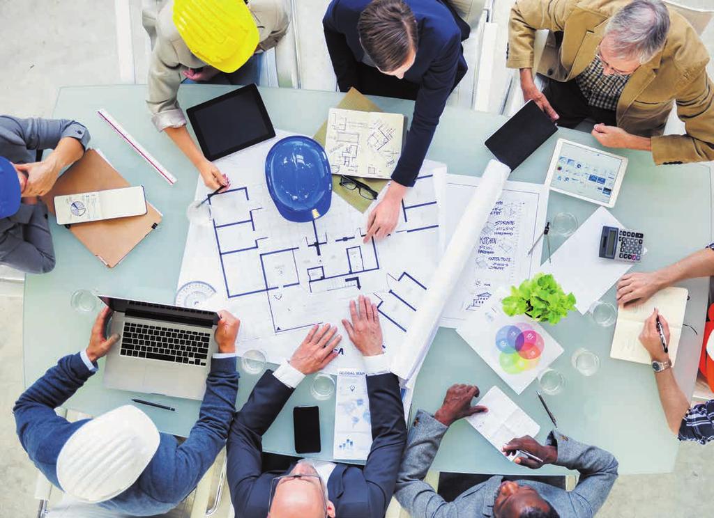 Profil Spółki USŁUGI KOMPLEKSOWE DORADZTWO TECHNICZNO HANDLOWE Spółka DEKMETAL ma profesjonalny team pracowników technicznych, którzy pomogą z projektem elewacji od samego początku, włącznie z