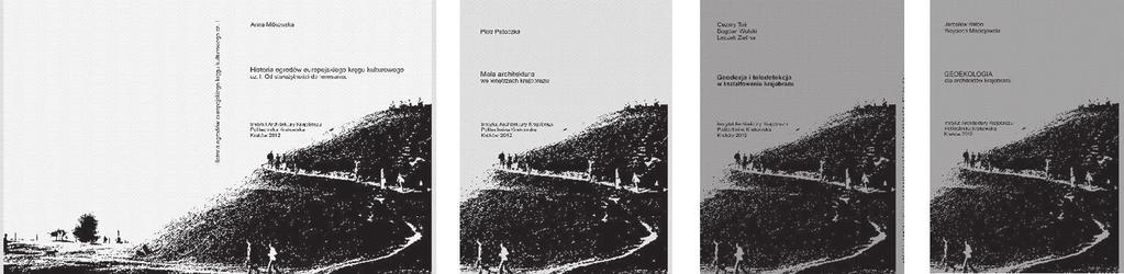 38 Dwudziestolecie Instytutu Architektury Krajobrazu Politechniki Krakowskiej J. Balon, W. Maciejowski, Geoekologia dla architektów krajobrazu (2012) J. Cieśliński, T.