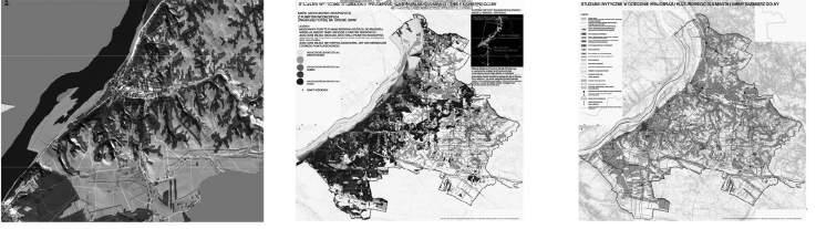 96 Dwudziestolecie Instytutu Architektury Krajobrazu Politechniki Krakowskiej Il. 85. Studium i Koncepcja Polityki Krajobrazowej i Konserwatorskiej dla Kazimierza Dolnego, 2008 2010. 1.