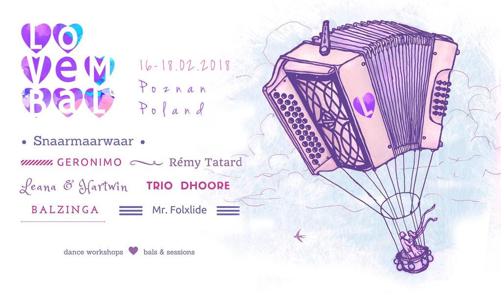 NAJWAŻNIEJSZE INFORMACJE Miejsca festiwalowe: Bale - Klub Trops, ul. Św. Rocha 9 Warsztaty open CSPP Centrum Sportu Politechniki Poznańskiej, ul.