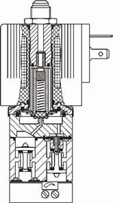 Zawór sterowany elektromagnetycznie; serwowspomagany; z przyłączem gwintowym; przeznaczony dla pneumatyki Typ 5420 4/2-drogowy; G 1/4 lub SL 6/4; 2,5 10 bar Sposób działania G w stanie beznapięciowym