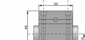 Sensor dzięki zastosowaniu technologii Bürkert Easy LINK może być z łatwością połączony z przetwornikiem przepływu typu 8025 albo z przepływomierzem z funkcją dozowania typu 8025.