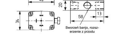 sterowany elektromagnetycznie, bezpośredniego działania ze zworą wahliwą.