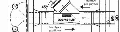 Konstrukcja zaworu umożliwia duży przepływ, szczególnie w porównaniu z konwencjonalnymi zaworami grzybkowymi.