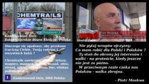 następnie kolejne fundusze, na 26 zaplanowanych protestów i marszy w całej Polsce. Do informacji publicznej będziemy podawali sumy wpłaty na rzecz protestów i marszy pod hasłem: Kontra Chemtrails!