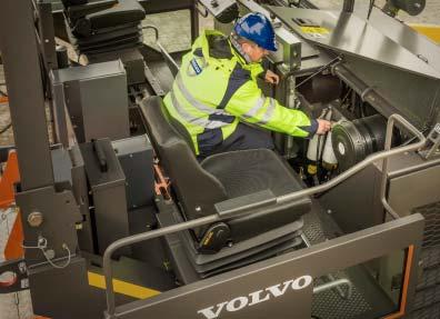 Najnowocześniejsze usługi serwisowe Volvo oferuje wiele różnych rozwiązań umożliwiających regularne, szybkie i proste korzystanie z usług serwisowych, które wydłużają życie maszyn i ich podzespołów,