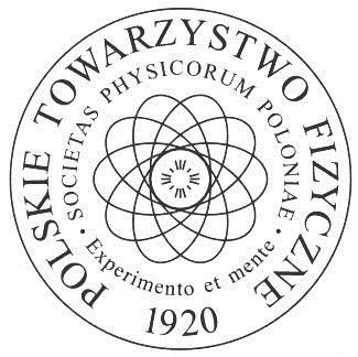 72 FOTON 80, Wiosna 2003 KOMUNIKAT XXXVII Zjazd Fizyków Polskich 15 18 września 2003, Gdańsk Koszt uczestnictwa Pełny koszt udziału w XXXVII Zjeździe Fizyków Polskich wynosi 750 zł (członkowie