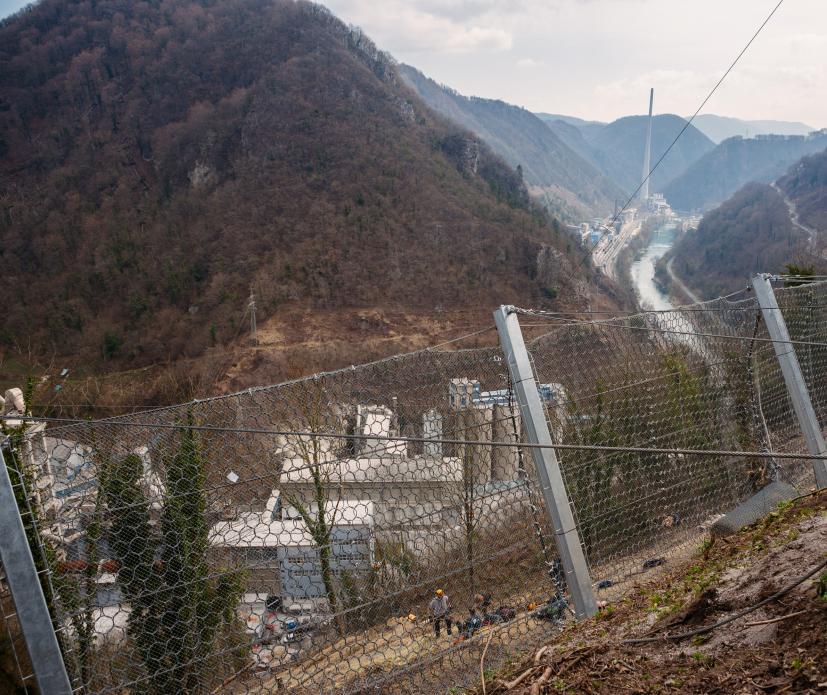 skalnymi Trbovlje rockslide