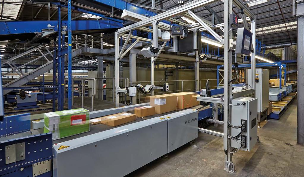 Szybkie wymiarowanie, ważenie i skanowanie System DWS od METTLER TOLEDO oferuje: Szybką rejestrację danych Maksymalną wydajność produkcyjną Największe możliwe szybkości odczytu Niemal całkowity brak