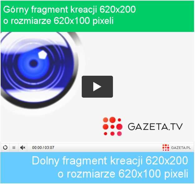 Waga maksymalna: 1 MB Czas trwania: do 8 sekund 9.2. Spot reklamowy Format: mp4 (h.