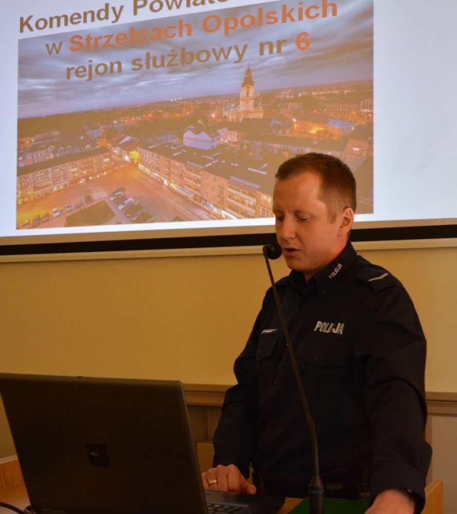 Uczestników forum odwiedził również Komendant Wojewódzki Policji w Opolu insp. Jarosław Kaleta.