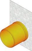 FASERFIX KS 200 FASERFIX KS 200, wyposażenie dodatkowe ścianka czołowa typ 010, pełna ścianka czołowa typ 020 z króćcem z tworzywa DN 150 system kotwiący EP, pręty stalowe w dnie korytka (2 szt./1 m.