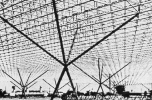 Most frequently, they are circular, and grid geodesic domes are dominant solution among them.
