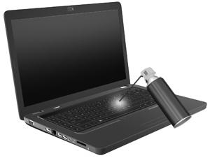 Czyszczenie płytki dotykowej TouchPad i klawiatury Brud i tłuszcz na płytce dotykowej TouchPad mogą uniemożliwiać prawidłowe sterowanie ruchem kursora na ekranie.