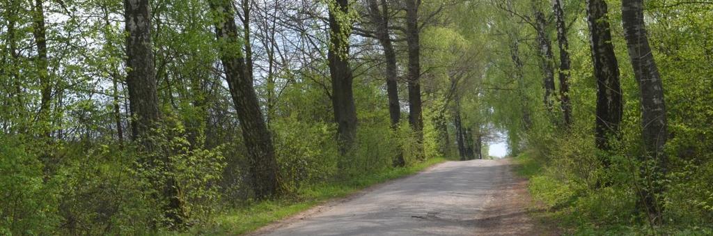 skład gatunkowy zadrzewień jest