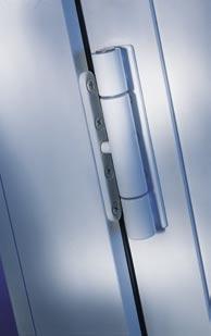 Zawiasy drzwiowe UNIC 3D regulowane w 3 płaszczyznach Zawiasy UNIC 3D doskonale nadają się do zastosowań również w wąskich profilach drzwiowych.