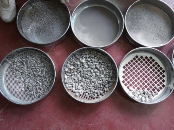 as uniaxial compression strength and tensile splitting strength are investigated when the different waterto-cement ratios and coarse aggregate replacement rate are adopted. 2.