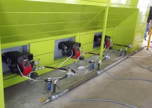 W instalacji WGW-8 EU procesu rozkładu termicznego przetwarzane mogą być również: 1.