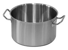 7 Garnek wysoki od 53,- od 66,- trójwarstwowe dno - stal nierdzewna / 1615 / 00001521 aluminium / stal nierdzewna IMPACT BONDING - unikalny system równomiernego