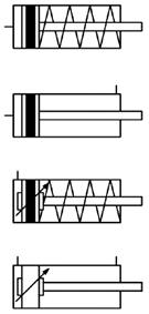 Mini-siłowniki ISO 6432 ISO 6432 Ø 8 25 mm 8, 10, 12, 16, 20, 25 mm Do 500 mm Od 0,8 do 10 bar - Ø 8 12 mm Od 0,6 do 10 bar - Ø 16 25 mm Od -35 C do +150 C 112 0 12 0050 X P wersja wykonanie średnica